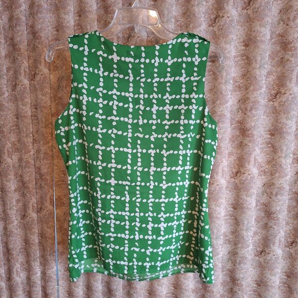 BR green sleeveless blouse size M - Picture 5 of 5